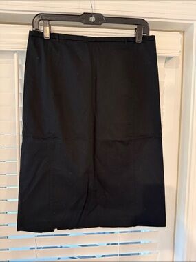 GAP Black Straight Pencil Skirt